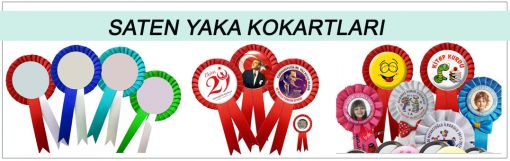 Saten yaka kokartı